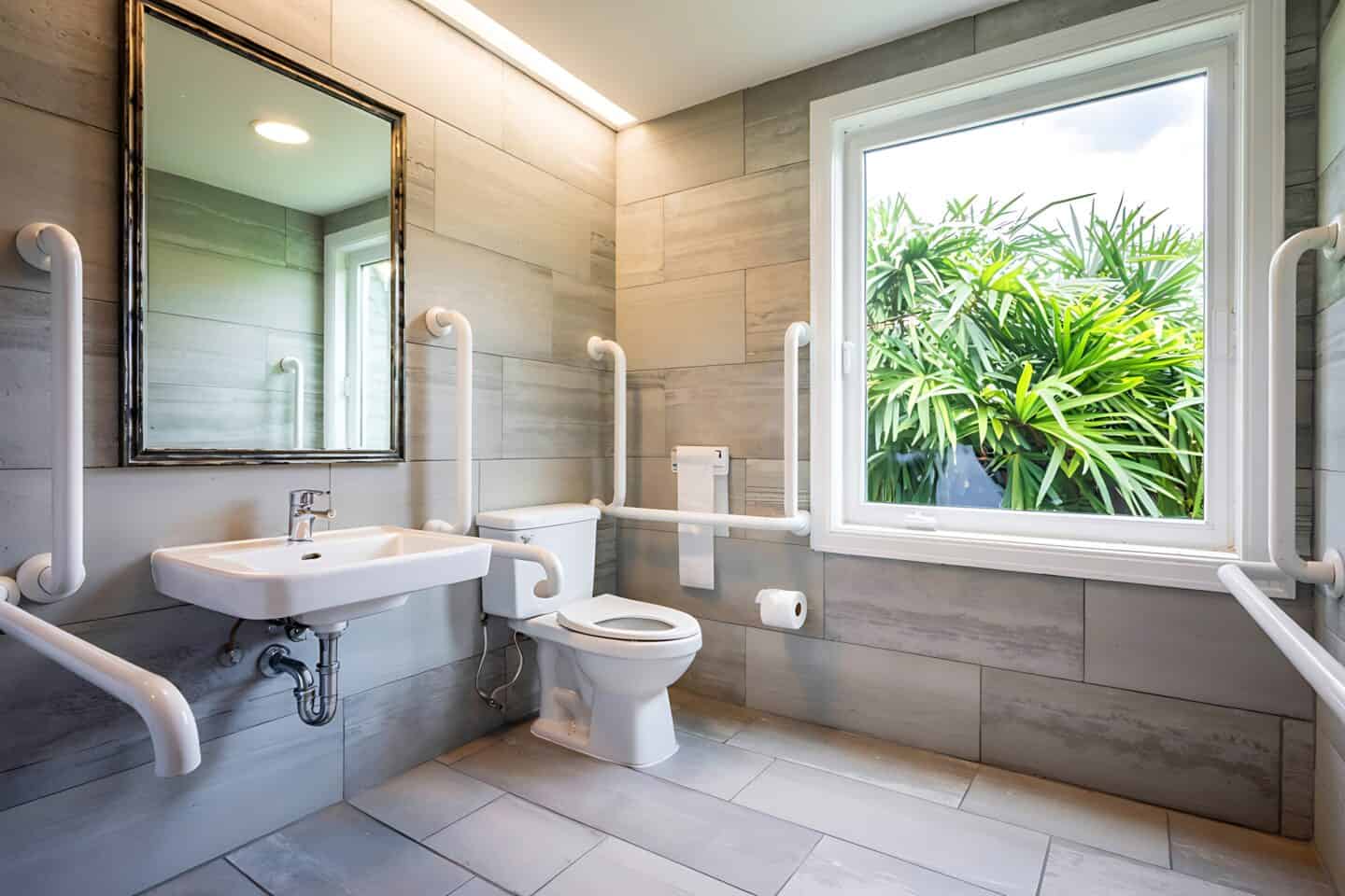 Modern Accessible Bathroom